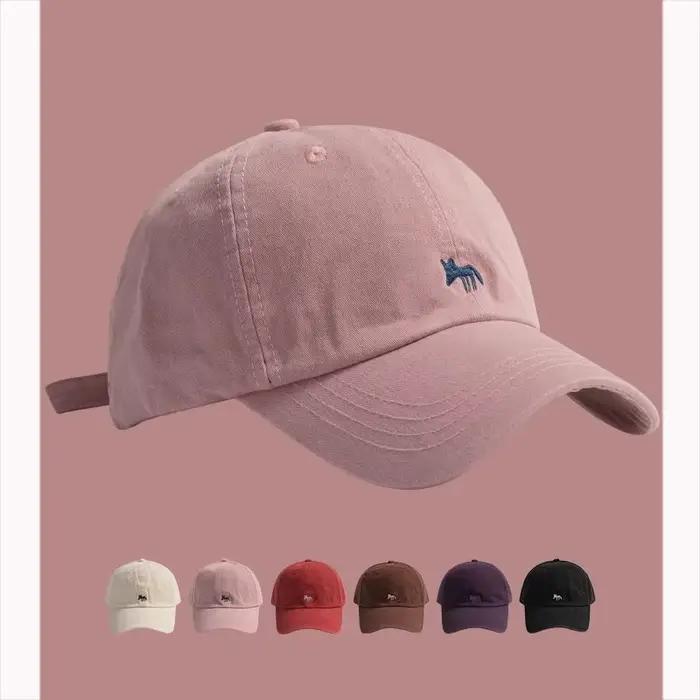 Nouvelle Casquette de Baseball Brodé Renard Mignon 2026 pour Femme