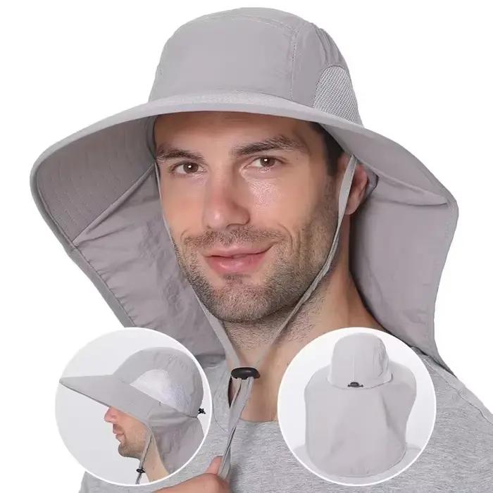 Chapeau de soleil d'extérieur avec protection de nuque