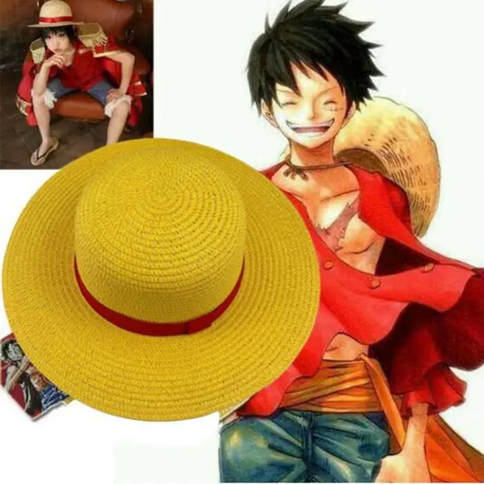 Chapeau Anime One Piece en paille