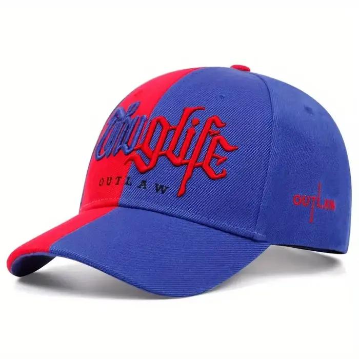 2025 Creative nouveau chapeau de baseball Riot LIFE brodé hommes rue Hip Hop skateboard
