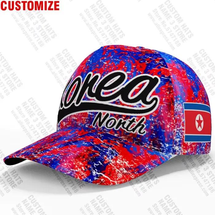 Casquettes de baseball de la Corée du Nord avec logo Kp