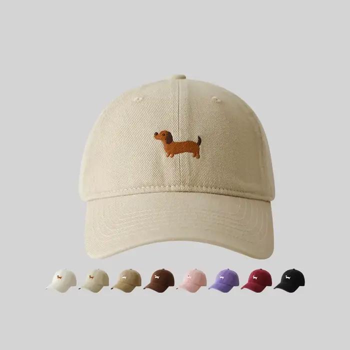 Casquette de baseball brodée Teckel