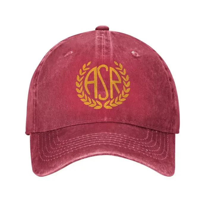 ASR Roma casquette de Baseball délavée élégant soleil Hip Hop chapeaux été unisexe-adolescents course Hippie