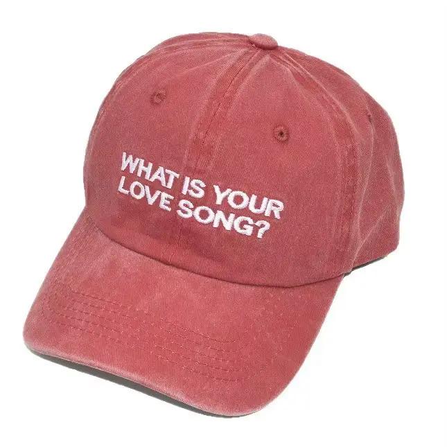 Casquette de baseball brodée