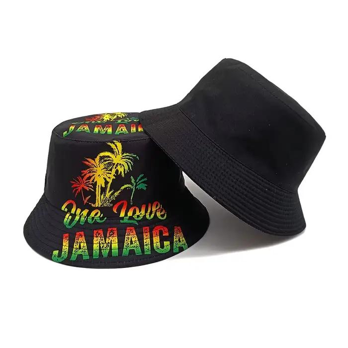 JANAICA Chapeau Bob Unisexe Imprimé One Love