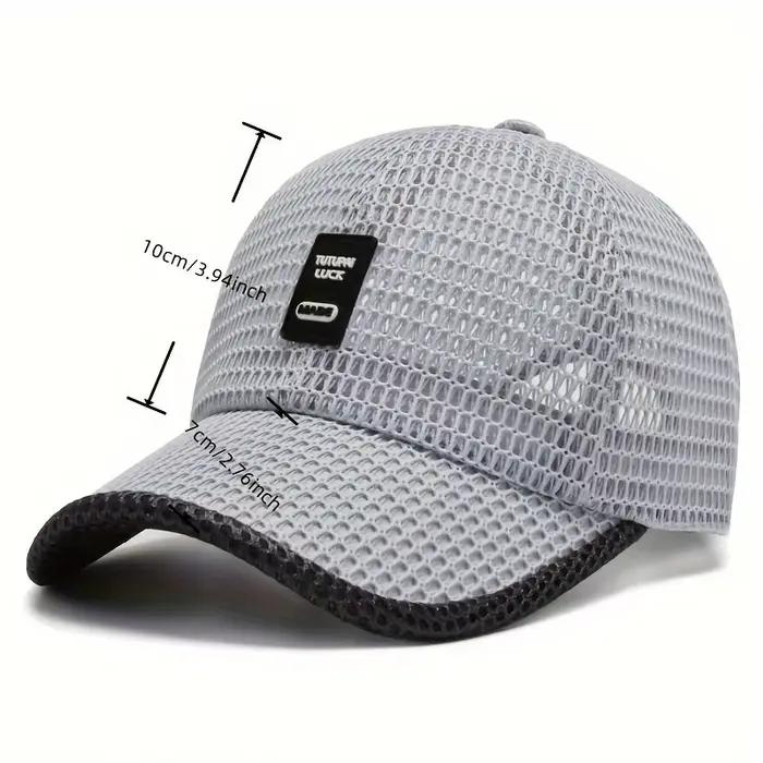 Casquette de Baseball d'été Protection UV pare-soleil chapeau respirant maille randonnée en plein air