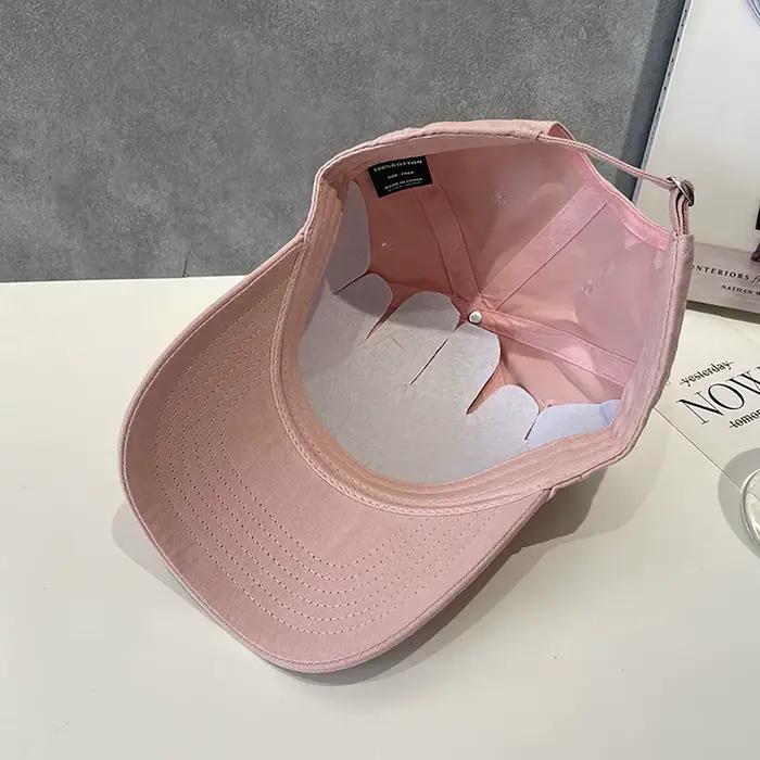 Casquette de baseball Sweet Bow avec broderie de lettres