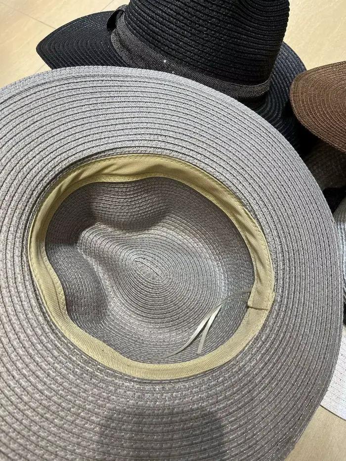 26 nouveaux chapeaux de soleil en paille de raphia faits à la main pour femmes