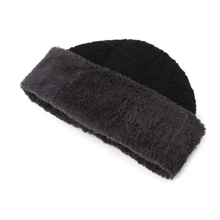 Chapeau coupe-vent en cachemire pour homme