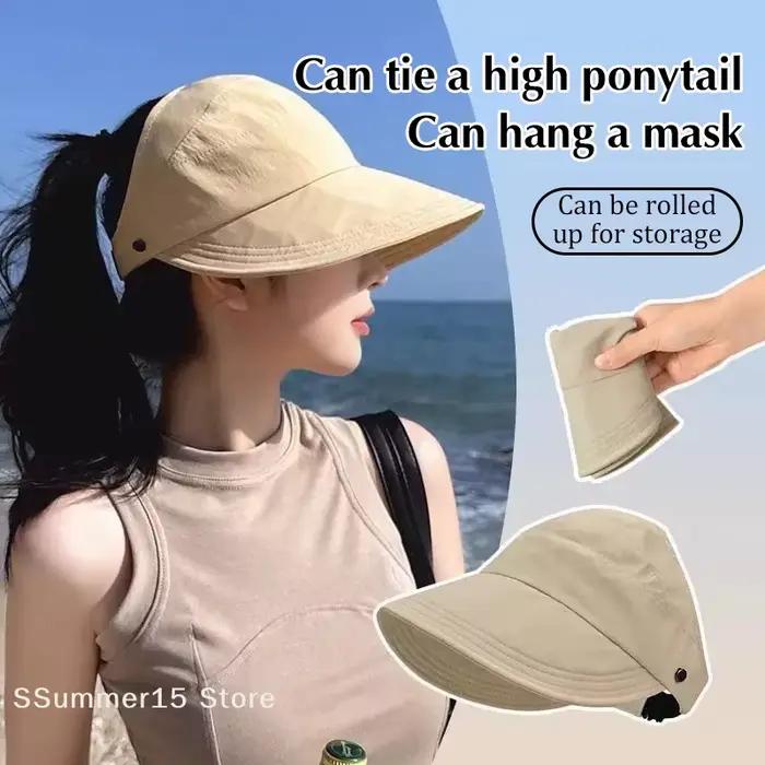 【R】Casquette d'été à séchage rapide pour femme