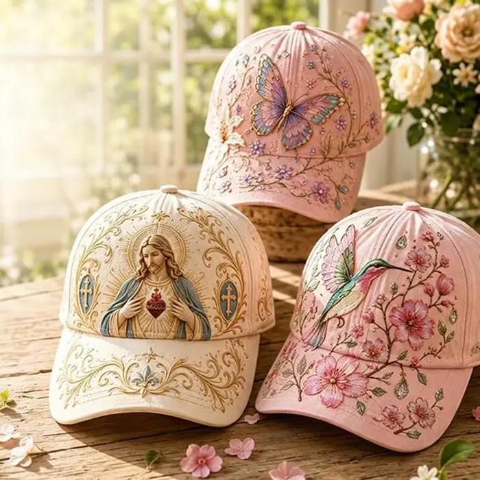 Casquette de baseball élégante et raffinée pour femme