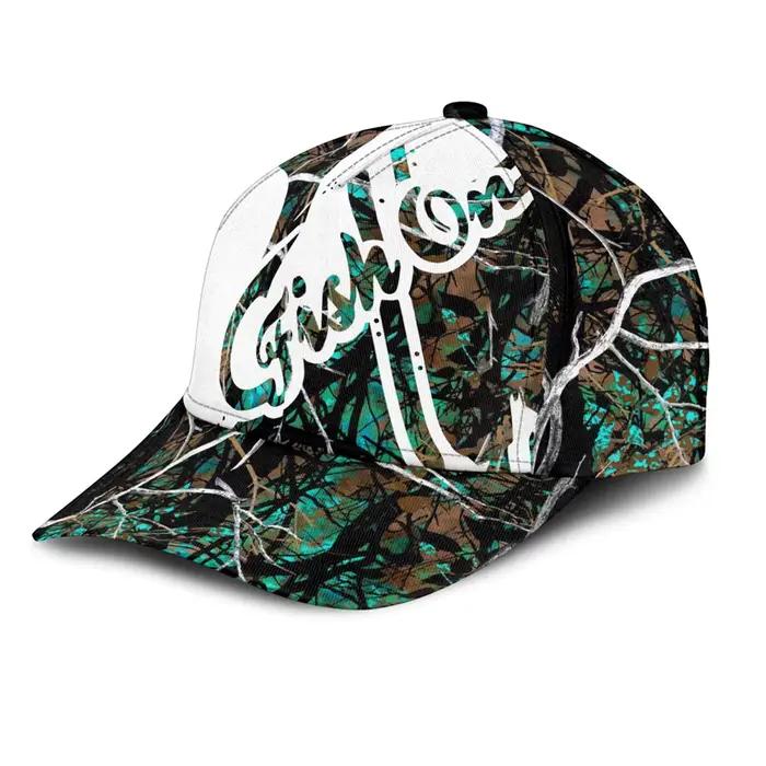 Casquettes de baseball de pêche tendance avec motifs camouflage