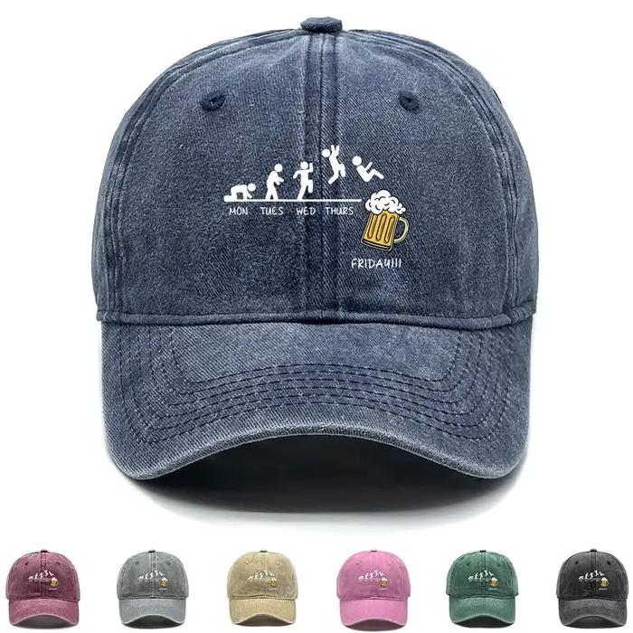 Casquette de Baseball imprimée bière du vendredi