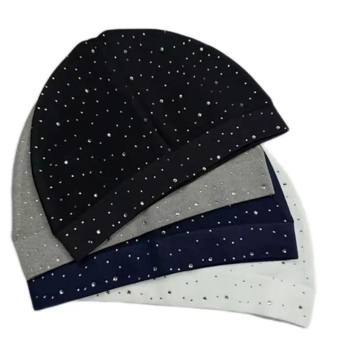 Bonnet en forme de crâne en diamant pour hommes et femmes
