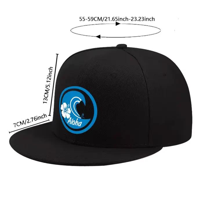 Casquette de baseball unisexe hawaïenne Aloha Duckbill avec imprimé