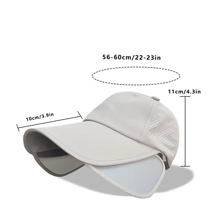 Chapeau de protection solaire pour hommes