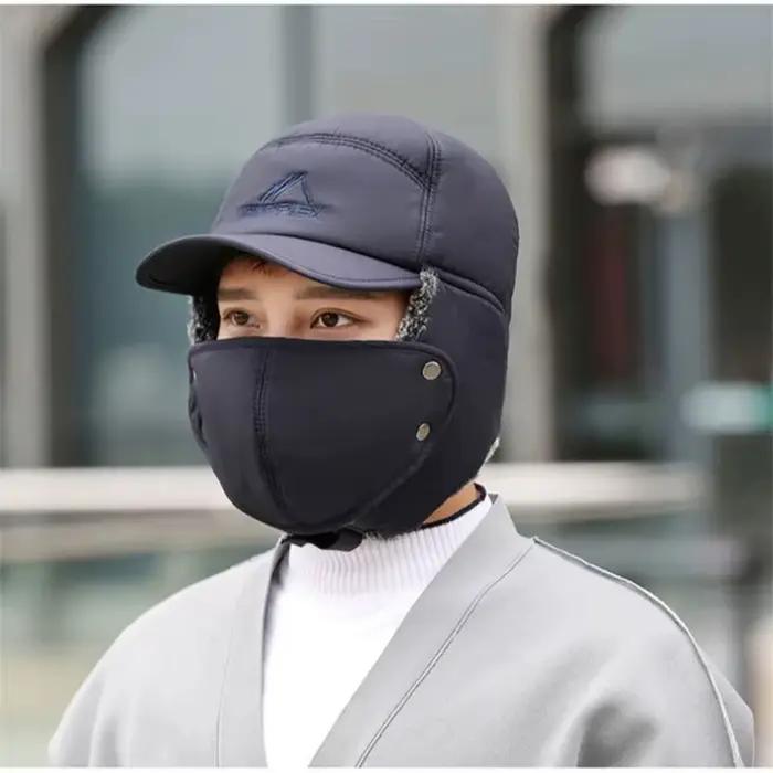 Chapeau de Baseball en fourrure artificielle épaisse et chaude pour hommes et femmes