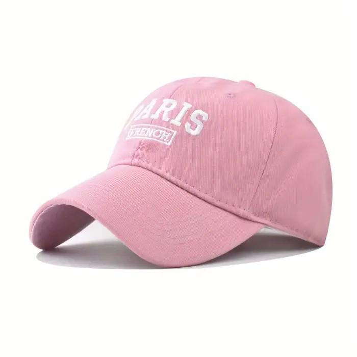 Casquette de baseball unisexe brodée New Paris