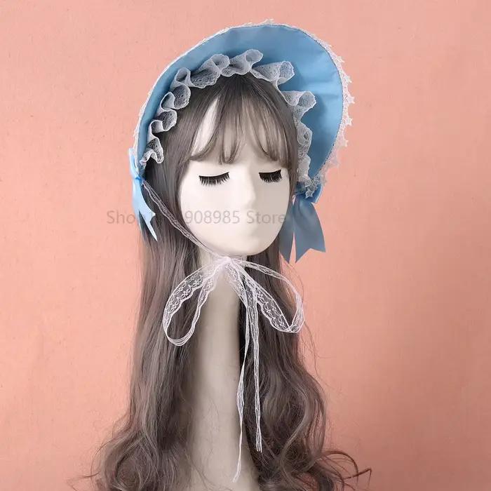 Bonnet Lolita en dentelle