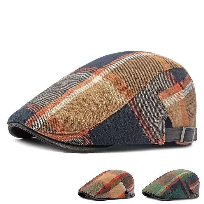 Casquette plate à visière pour femme
