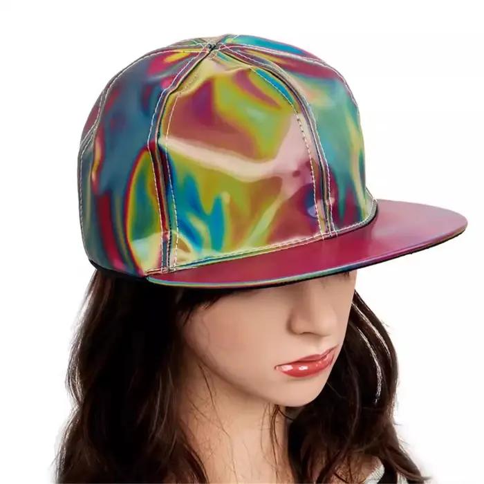 Retour vers le futur Marty McFly chapeau changement de couleur arc-en-ciel casquette de Baseball réglable Hip hop