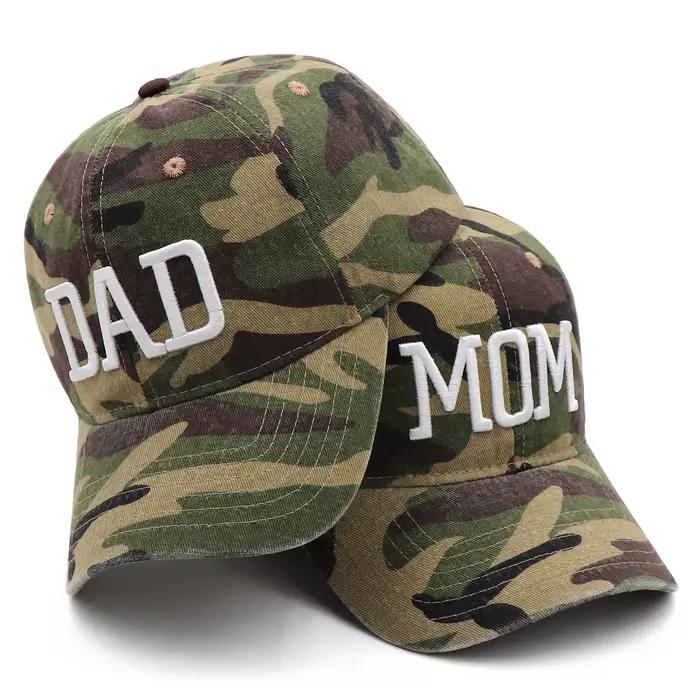KOEP MOM et papa casquette de Baseball casquettes de pêche hommes en plein air femmes lavé et porté annonce de grossesse chapeaux 3D broderie