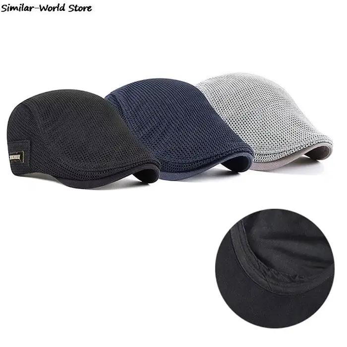 Casquette de baseball en maille respirante pour hommes