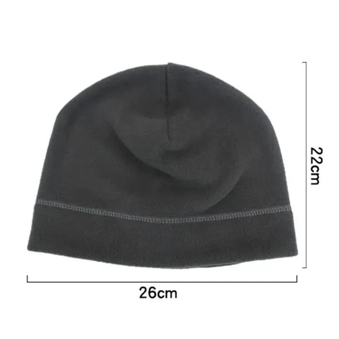 Chapeaux en tissu polaire chaud unisexe