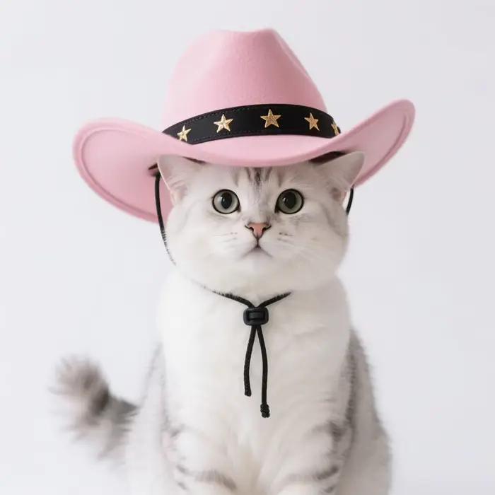 Chapeau de Cowboy pour chien, Costume amusant, chapeau de Cosplay, automne et hiver pour petits chiens et chats, vêtements pour animaux de compagnie, pour fête, Festival