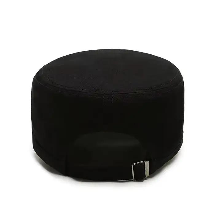 Chapeau militaire plat homme polyvalent protection solaire style langue de canard occassions extérieures printemps automne