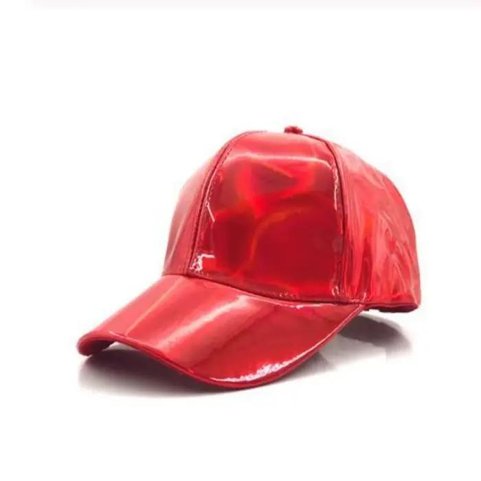 Chapeau à couleur arc-en-ciel casquette de baseball hip-hop protection solaire tricoté réglable pour adultes occasions décontractées