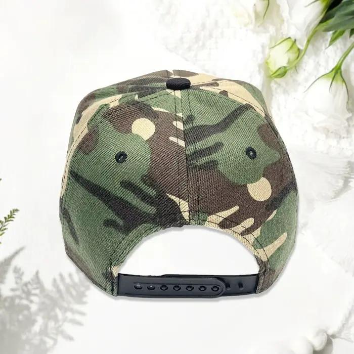 Casquette d'Opérabilité Compton Literature Casquette de Baseball à Bord Plat Hip-Hop Protection Solaire Polyester Blanc Vert Armée Noir