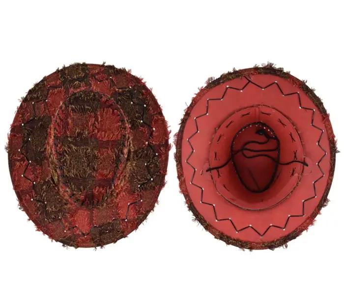 Chapeaux de Cowboy occidentaux rétro SHERIFF
