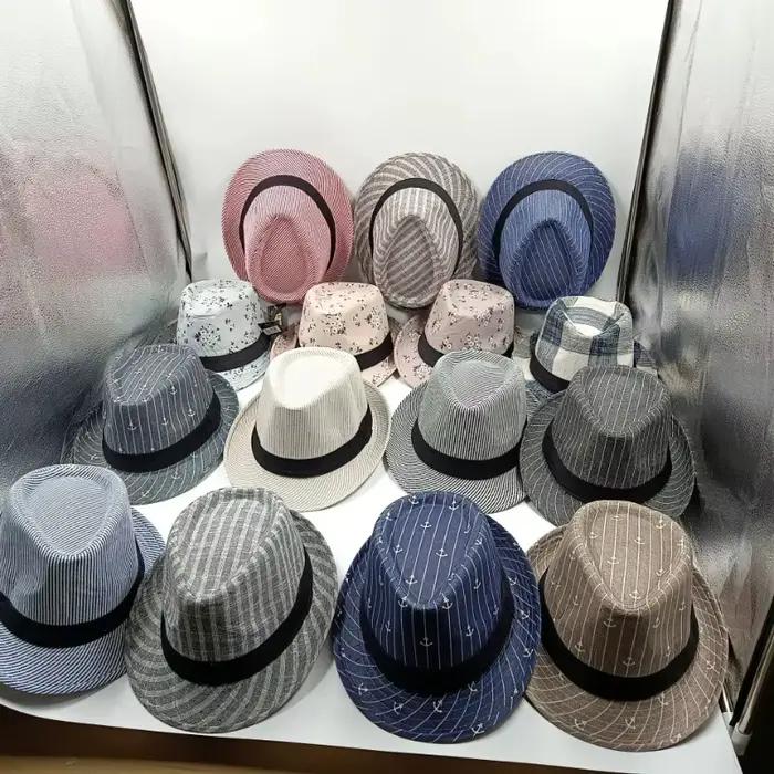 Mode hommes chapeau de paille pour femmes été