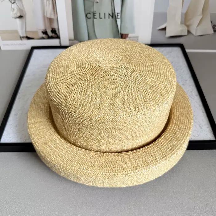 Chapeau de soleil élégant en paille de blé naturelle USPOP pour femmes style chic français multifonction occasion estivale shopping