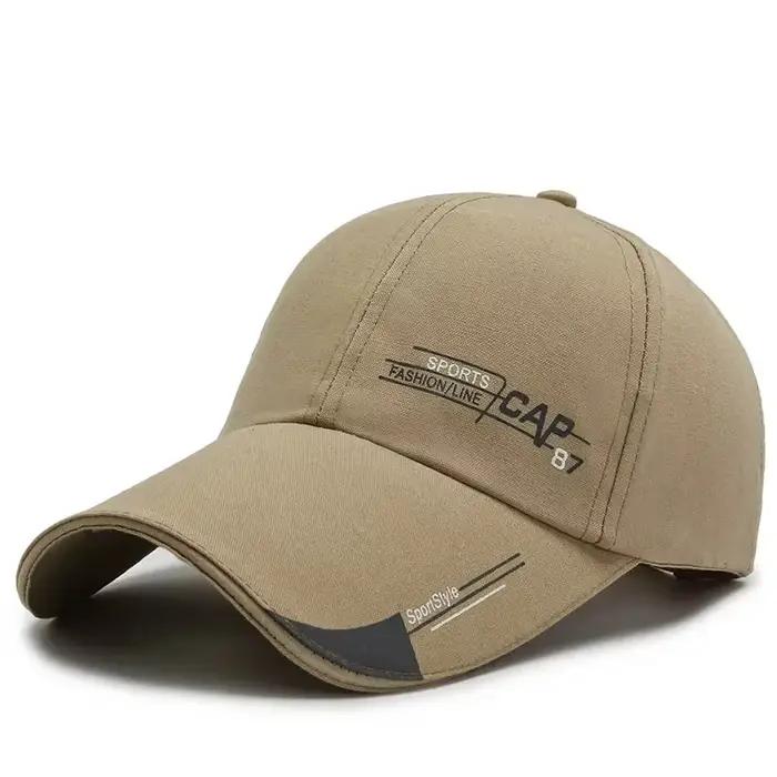 Casquettes de baseball en toile pour hommes