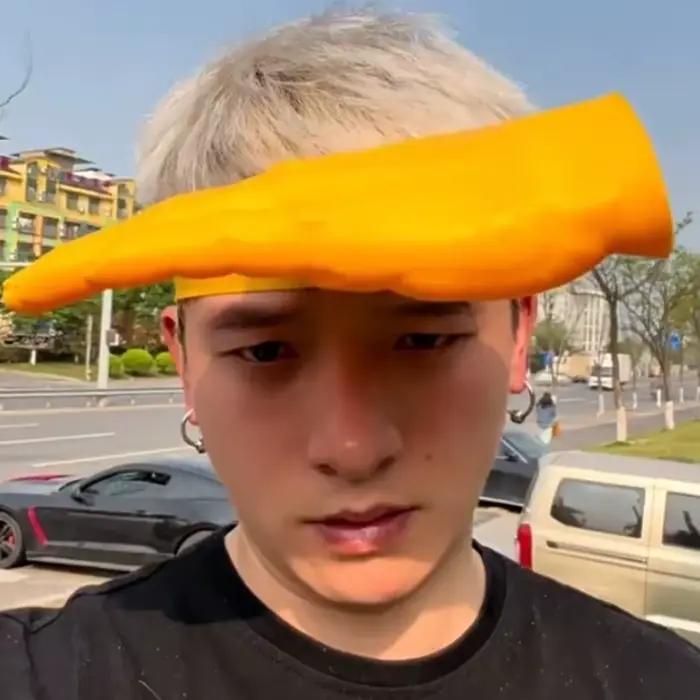 Chapeau de soleil créatif et amusant pour l'été