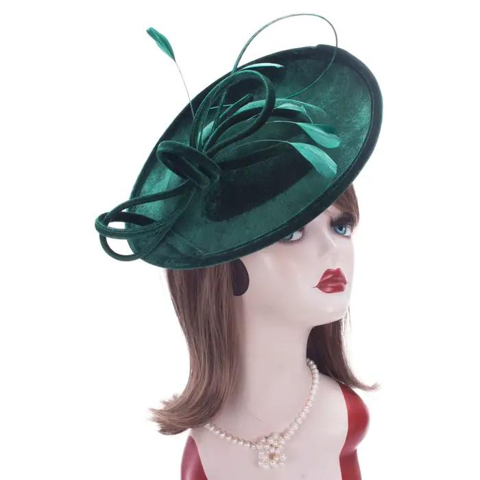 Lawliet-Chapeau en velours pour femme
