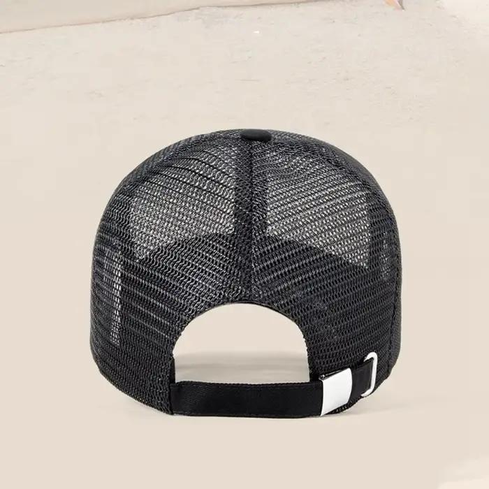 Casquette de baseball pour homme en maille à séchage rapide ajustable et légère pour toutes les saisons et les occasions extérieures