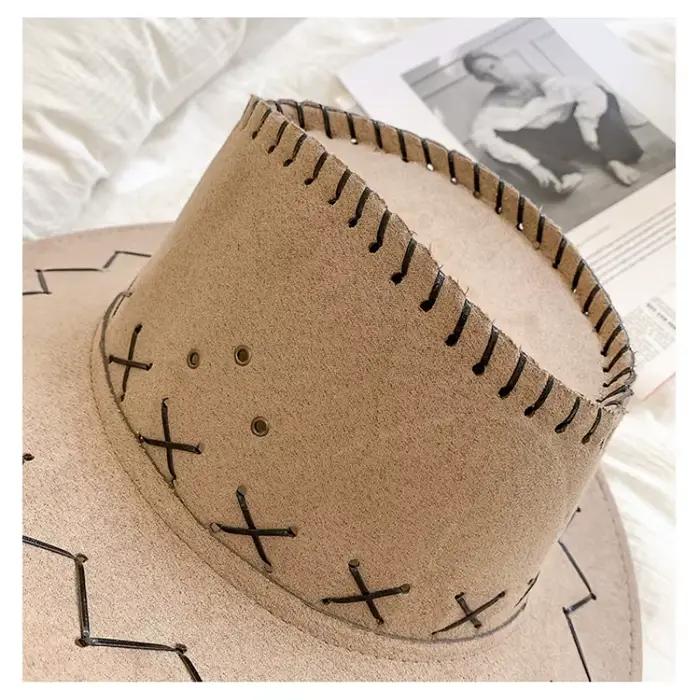 Mn Sunshade-Chapeau de cowboy vintage