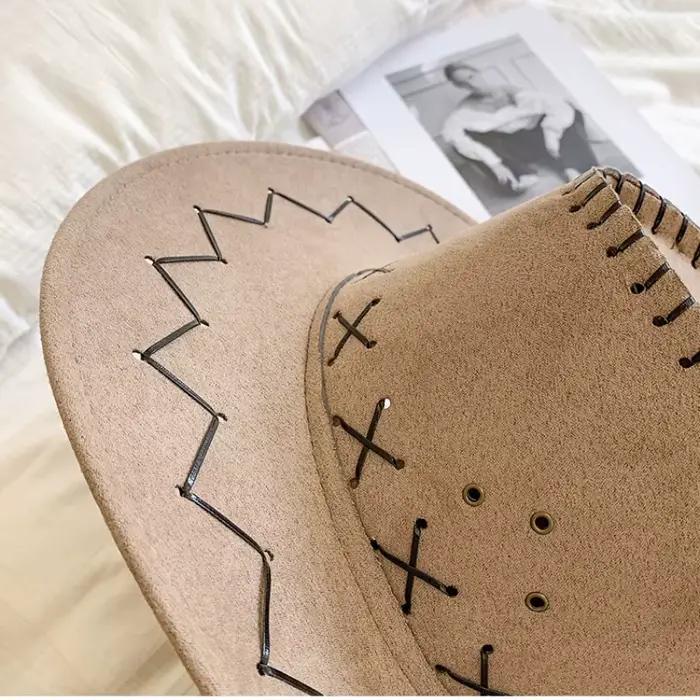 Mn Sunshade-Chapeau de cowboy vintage