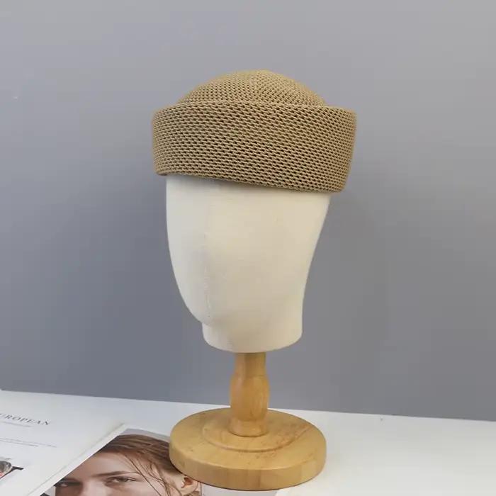 Béret d'été en maille viscosée bérets rigides pour femme décontractés style sport élégance étéOptionsResolver