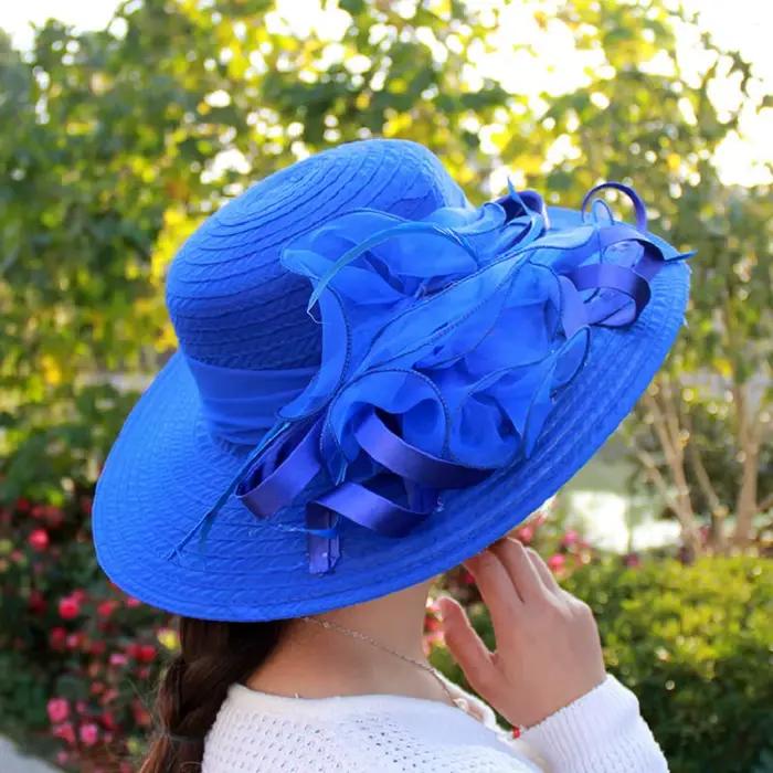 Chapeau de charme rouge pour femme