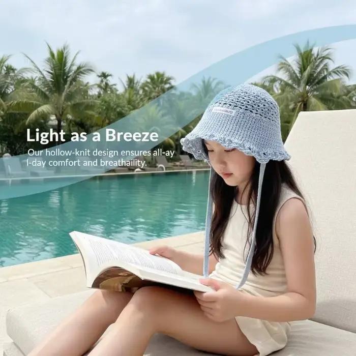 Chapeau de soleil pliable pour femme avec protection UV