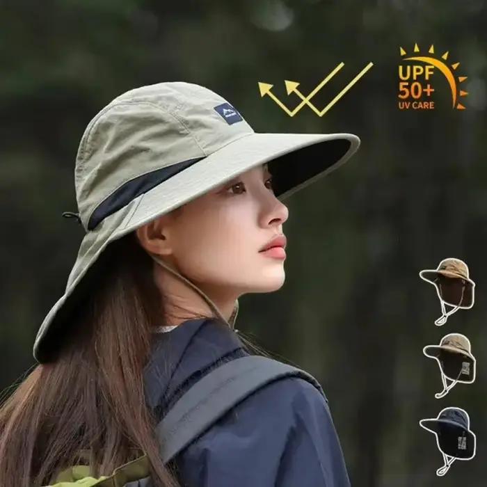 Casquette d'été unisexe à large bord