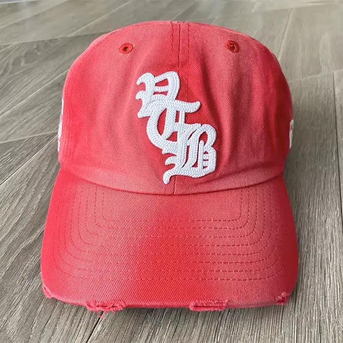Casquette ajustée Vertabrae avec logo brodé