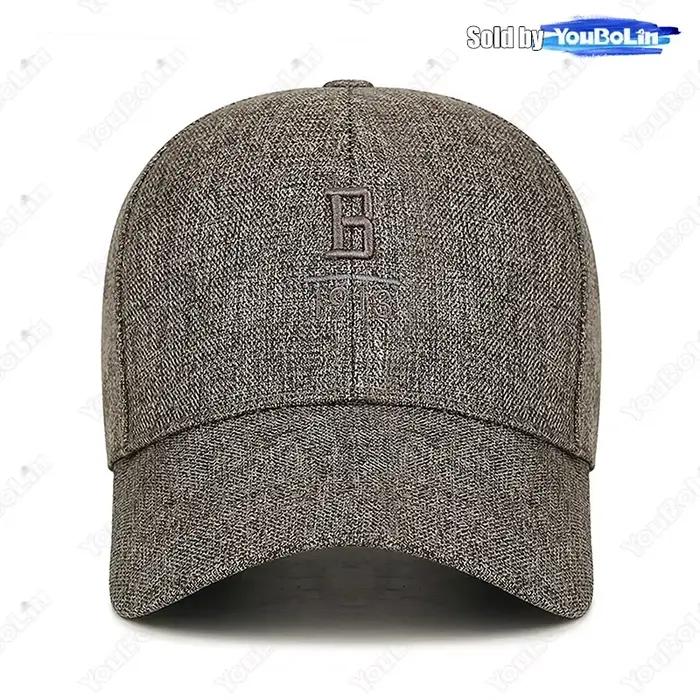 Chapeau de papa brodé tendance pour hommes – Casquette de baseball réglable avec motif de lettre B 1913