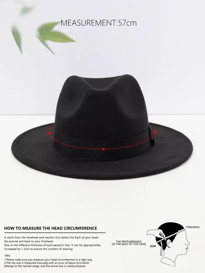 Nouveaux chapeaux à grands bords pour hommes et femmes