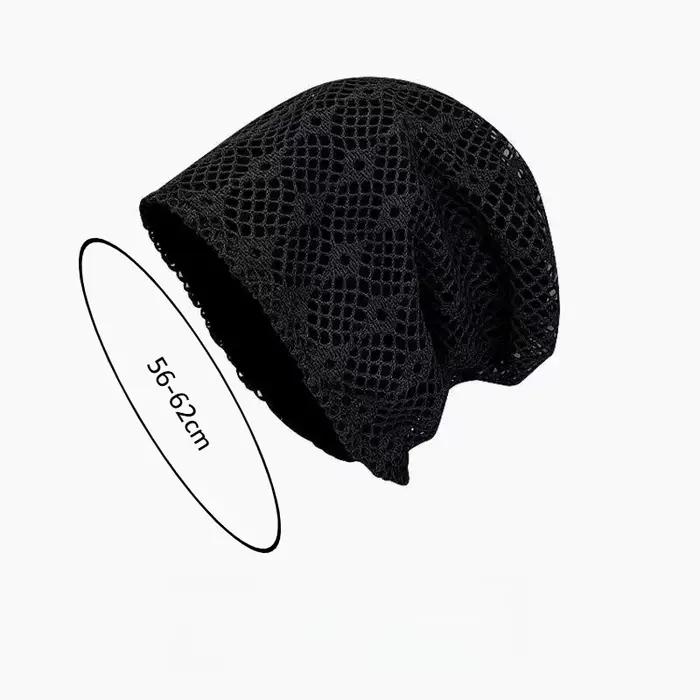 1 chapeau en dentelle léger et respirant