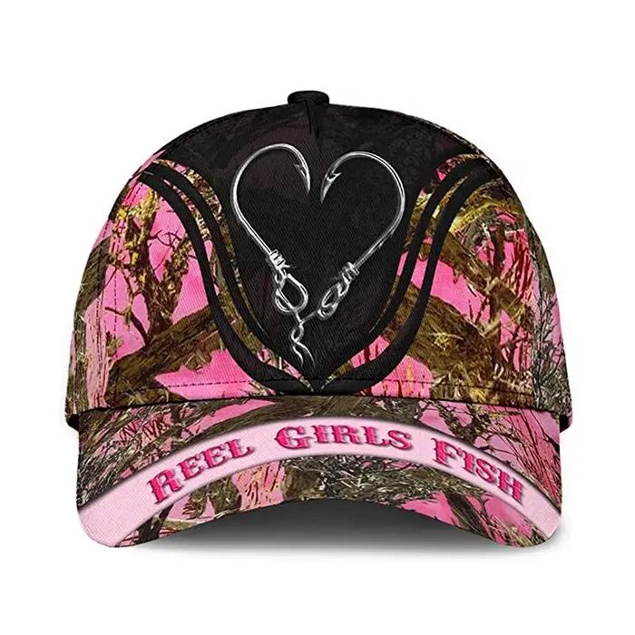 Casquettes de baseball de pêche tendance avec motifs camouflage